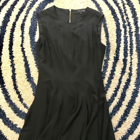 De Philo Pleated Black Dress - Picture 2 of 3